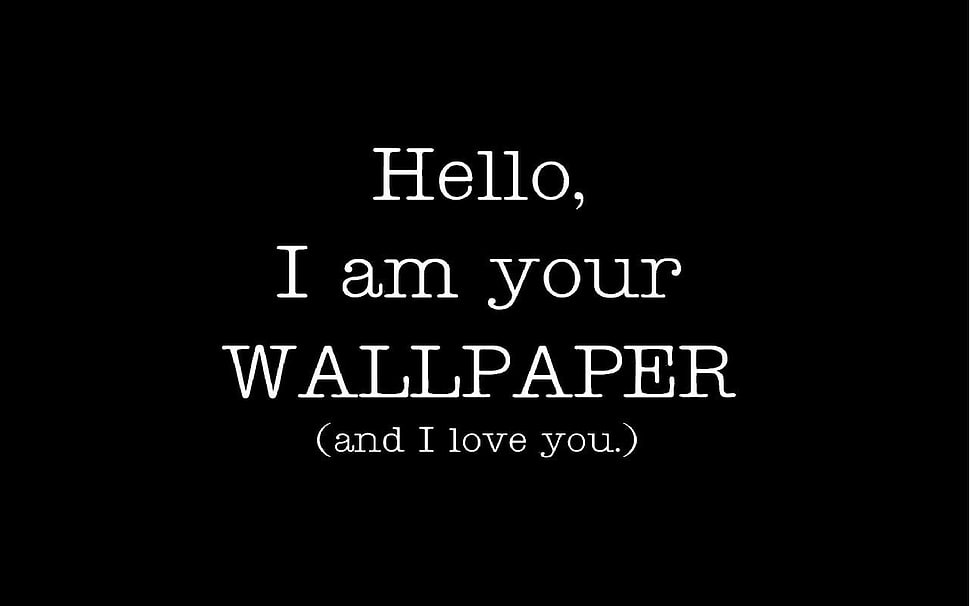 black background with text overlay, simple, simple background, black background, humor HD wallpaper