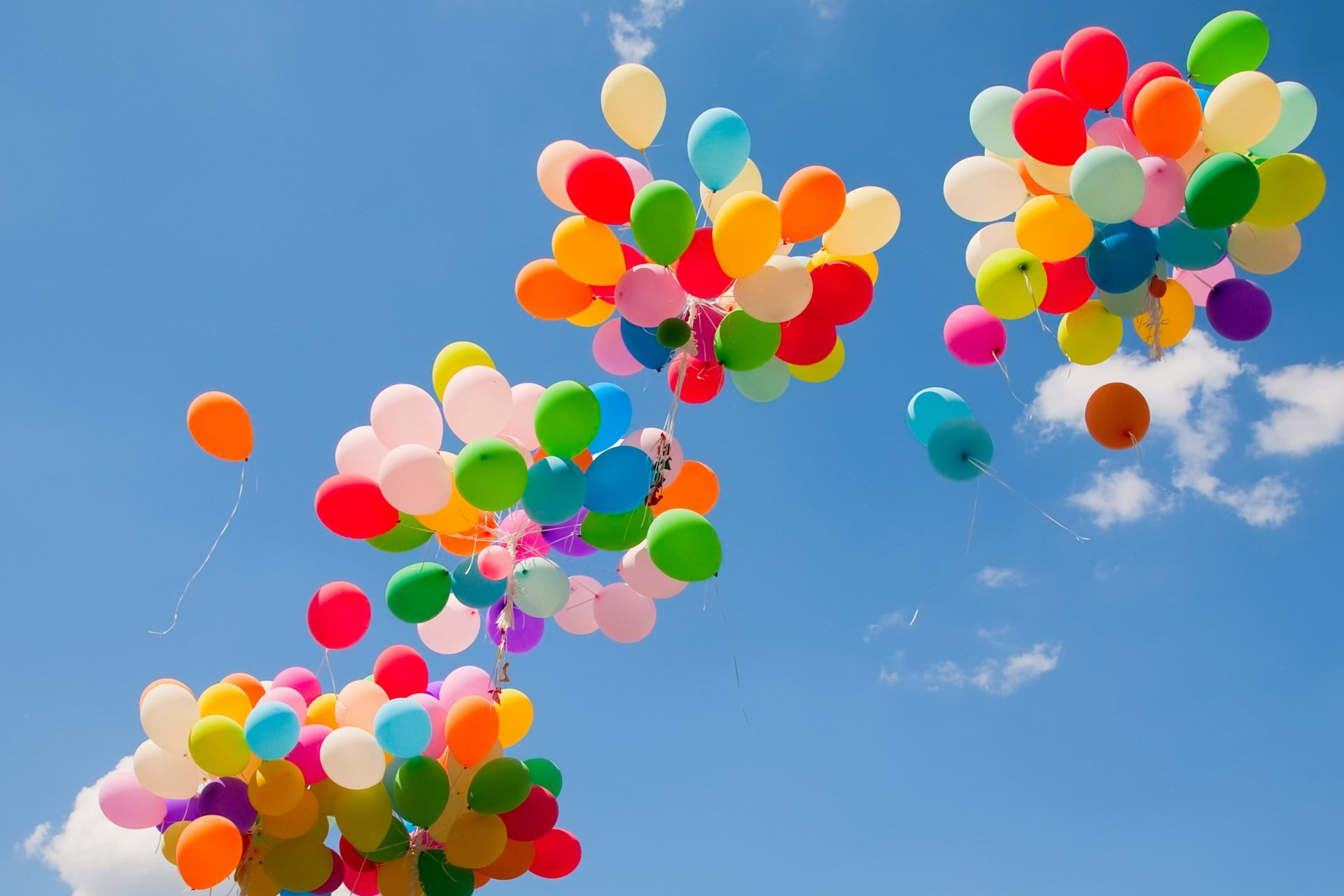 Assorted-color balloon lot, happy, colorful HD wallpaper | Wallpaper Flare