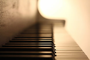 piano keys, music, piano