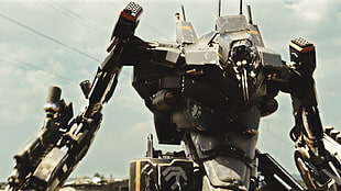 black and gray robot, District 9, science fiction, mech, movies