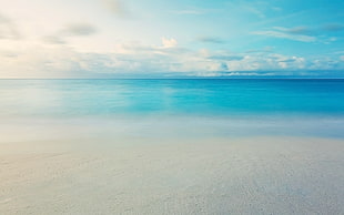 panorama seashore shot