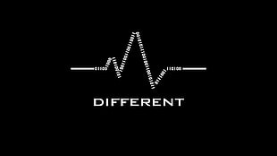 Different text on black background, code, nerds, binary