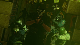 men's gray mask, Rainbow Six: Siege, SWAT, bope, video games