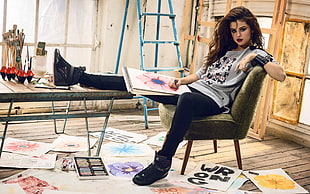 Selena Gomez, Selena Gomez, Adidas, model HD wallpaper
