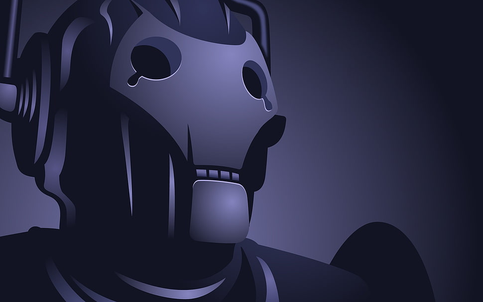 gray and black masked warrior digital wallpaper, Doctor Who, Cybermen HD wallpaper