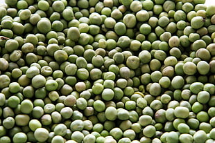 pile of green peas HD wallpaper