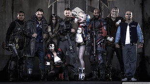 Suicide Squad, Harley Quinn, Deadshot, Boomerang HD wallpaper