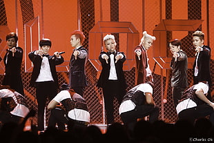 seven members male band, Blockb, Zico, Jaehyo, P.O HD wallpaper