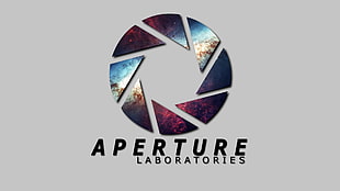 Aperture laboratories digital wallpaper, Portal (game), Aperture Laboratories, aperture, Valve HD wallpaper