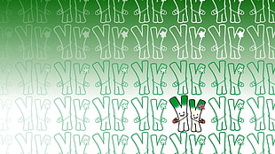 celery cartoon background illustration