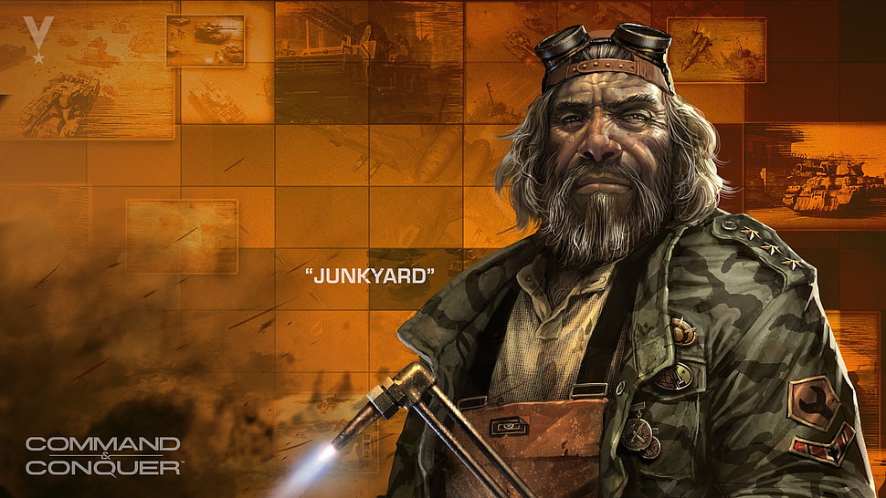 man character game, video games, Command & Conquer HD wallpaper
