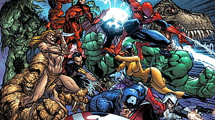 Marvel Avengers illustration