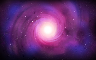 purple and multicolored outer space abstract wallpaper