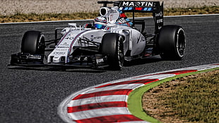 gray and black formula 1, racing, Formula 1, Williams F1