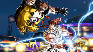 Street Fighter Ryu, Street Fighter IV, artwork, Street Fighter, video games HD wallpaper