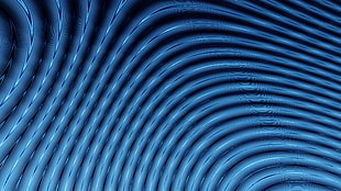 blue digital wallpaper