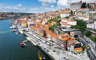 Monaco, Porto, Portugal, city, cityscape HD wallpaper