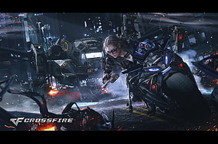 Crossfire game wallpaper, PC gaming, CrossFire