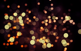 round yellow 3d wallpaper