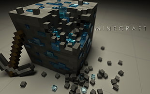 Minecraft toy palysert, Minecraft, video games HD wallpaper