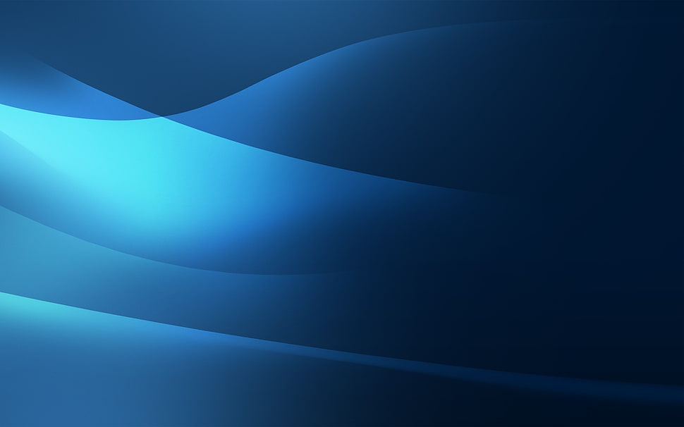 blue and black digital wallpaper HD wallpaper