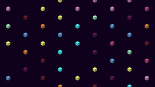 assorted-color cubes digital wallpaper, Fez , cube HD wallpaper