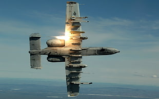 white and brown wooden table, A10 , aircraft, military, Fairchild Republic A-10 Thunderbolt II HD wallpaper