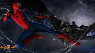 Marvel Spider-Man Homecoming digital wallpaper