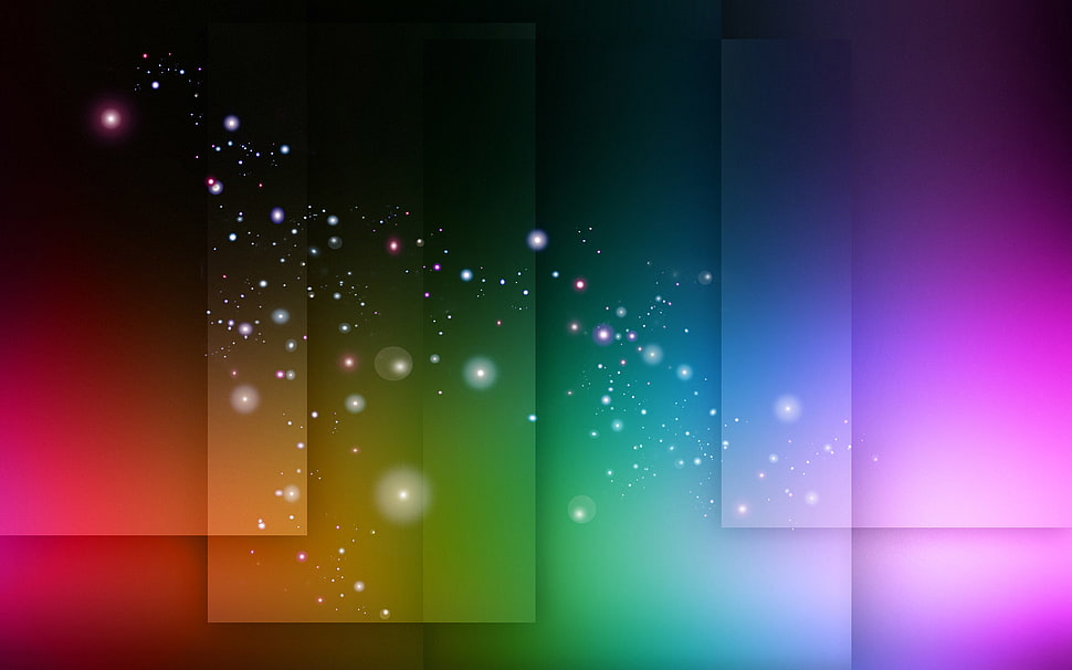 multicolored artwork illustration HD wallpaper