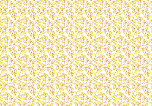 white and yellow floral pattern