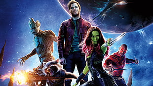 Guardian of the Galaxy poster, Guardians of the Galaxy, Gamora  HD wallpaper