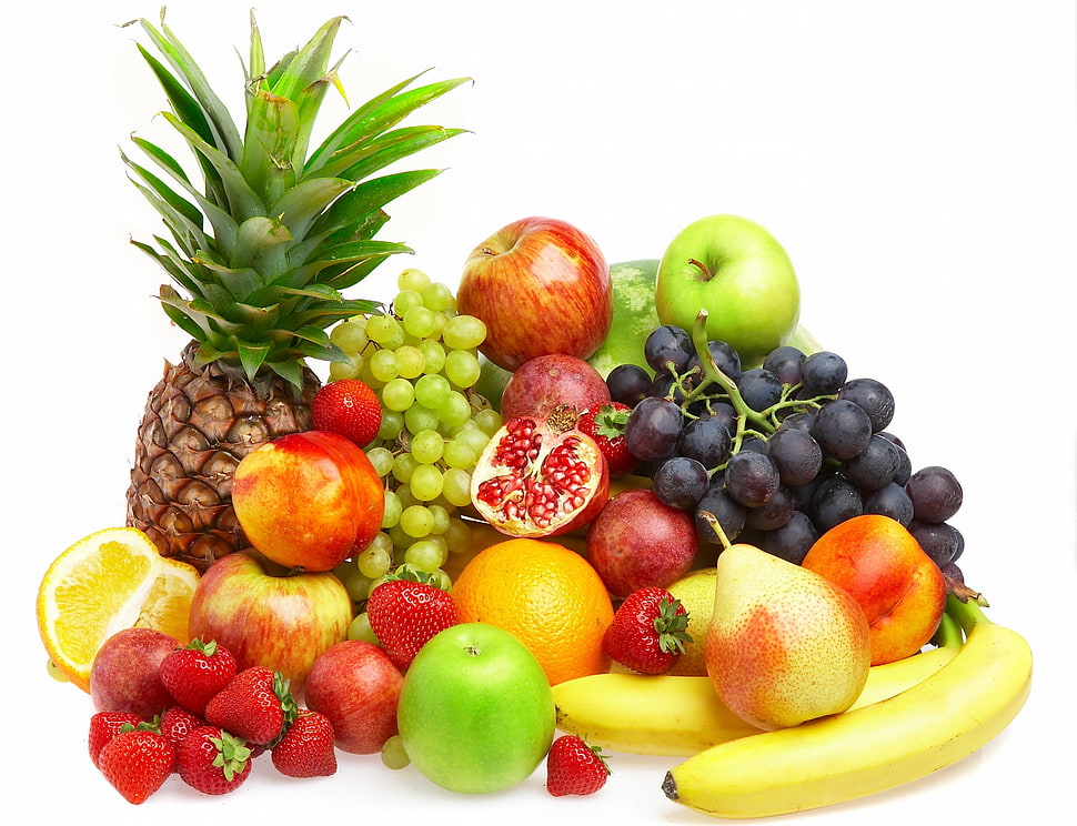 assorted fruits HD wallpaper