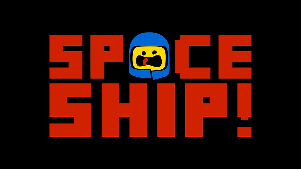Space Ship! logo, The Lego Movie HD wallpaper