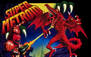 Super Metroid game wallpaper, Super Metroid, video games HD wallpaper
