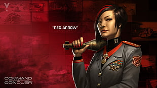 Red Arrow Command Conquer poster, video games, Command & Conquer