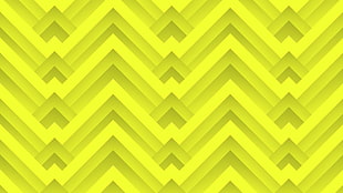 yellow chevron print, lines, circle, texture, yellow HD wallpaper