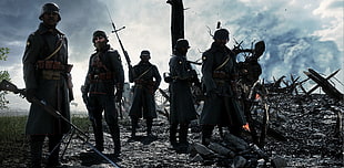 game wallpaper, Battlefield 1, EA DICE, World War I, soldier