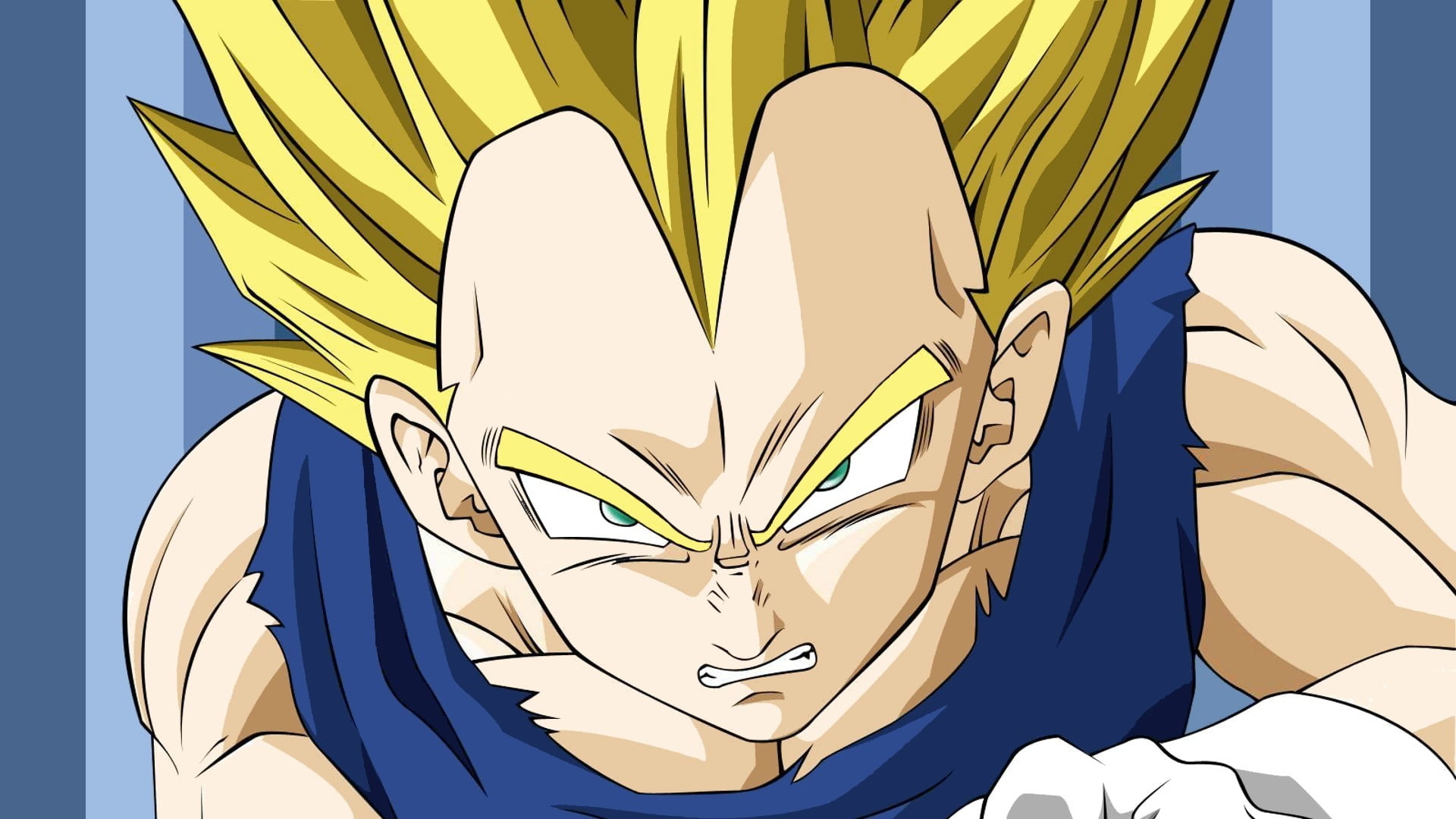 Dragon Ball Z Vegetta digital wallpaper, Dragon Ball Z, Vegeta