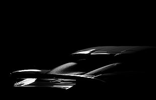 sports car, Porsche, Carrera GT, dark