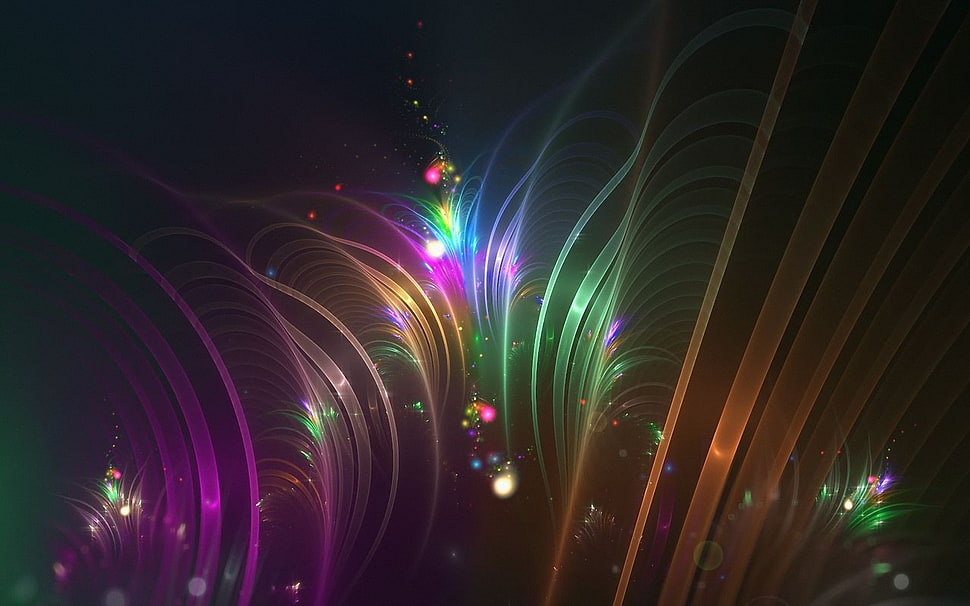 Colored,  Lines,  Wavy,  Strip HD wallpaper
