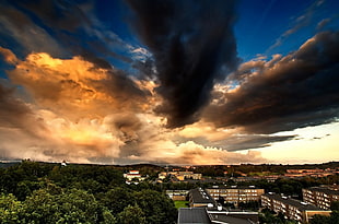 photography of Buildings during daytime HD wallpaper