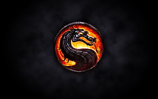 Mortal Kombat logo, Mortal Kombat HD wallpaper