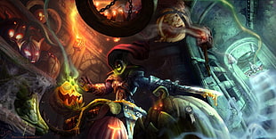 game illustration, Halloween, World of Warcraft