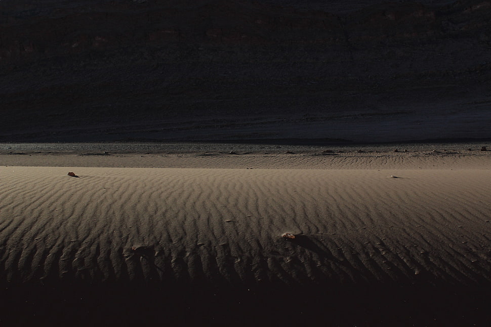 brown sand, lights, dune, daylight, Chile HD wallpaper