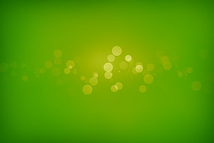 green bokeh lights wallpaper