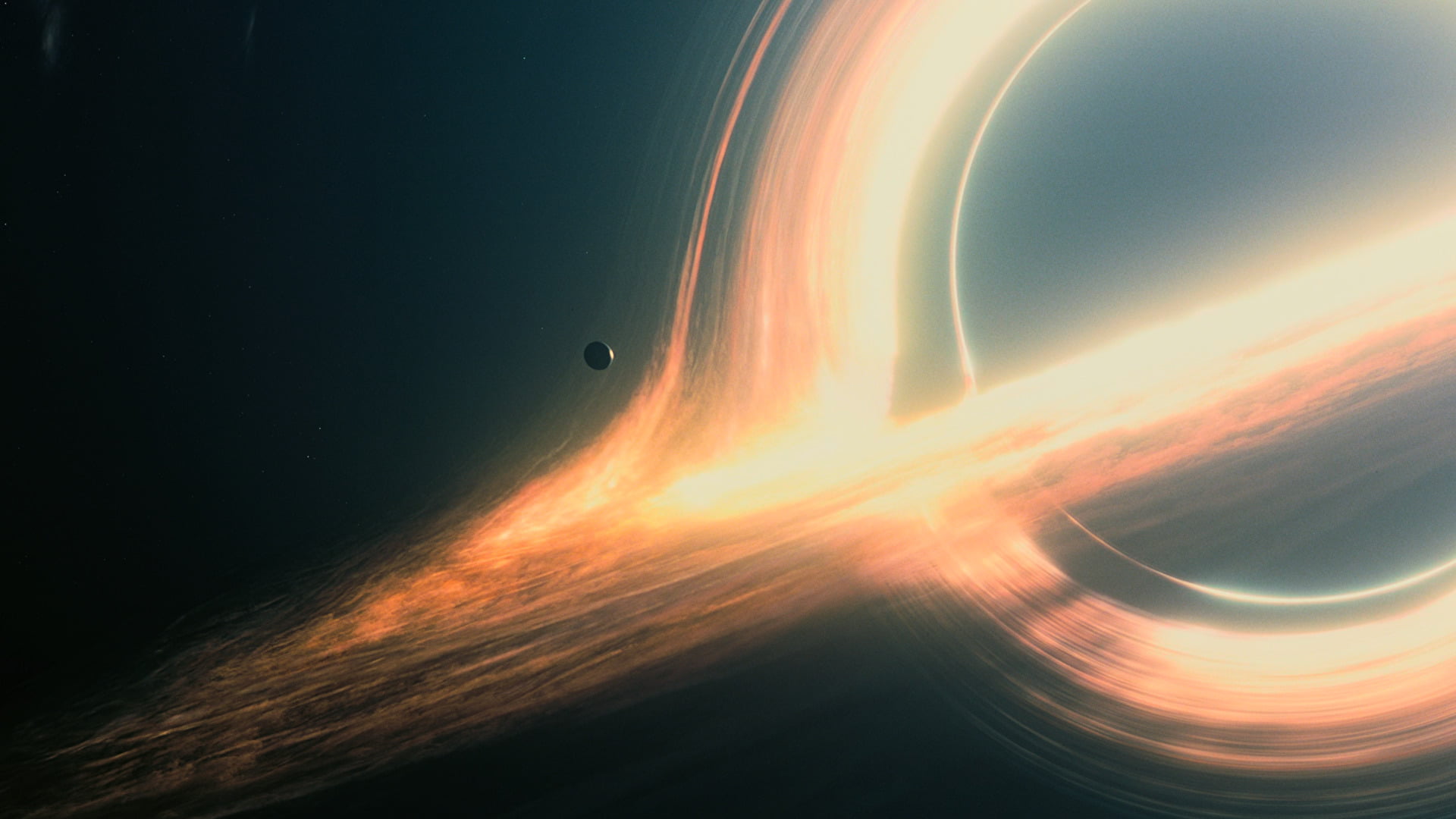 Space, Interstellar (movie), planet, black holes HD wallpaper