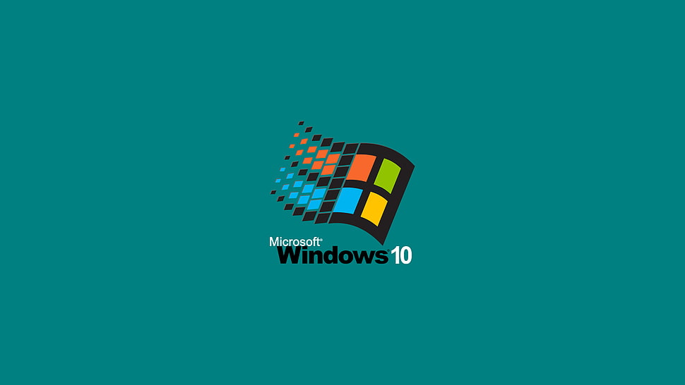 Microsoft Windows 10 logo HD wallpaper