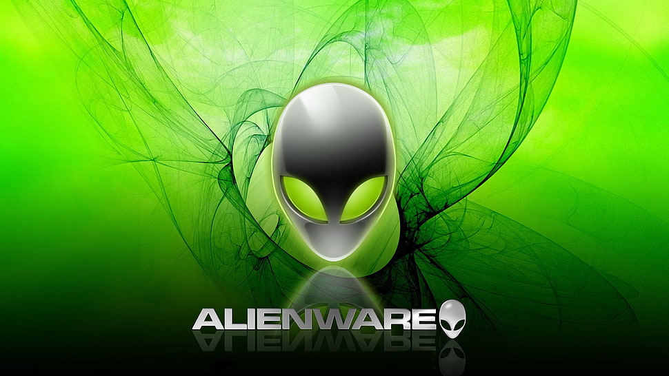 green and black Alienware wallpaper, Alienware HD wallpaper