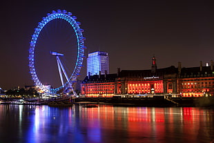 London's Eye England, london eye HD wallpaper