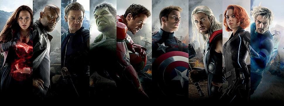 Marvel Avengers Age of Ultron poster, The Avengers HD wallpaper